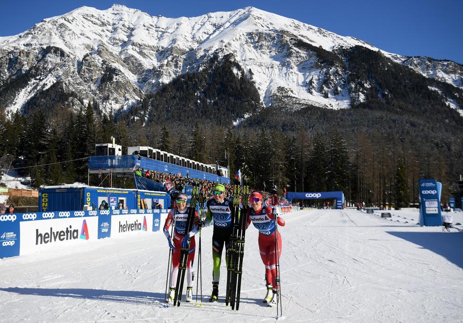 Anamarija Lampič Lenzerheide Tour de Ski | Avtor: Profimedia