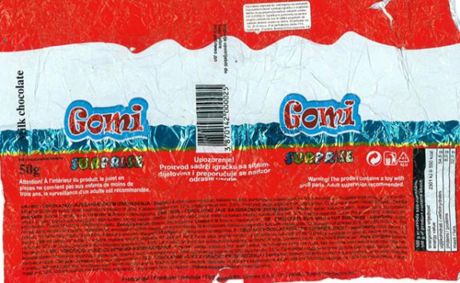 Odpoklicani jajček Gomi