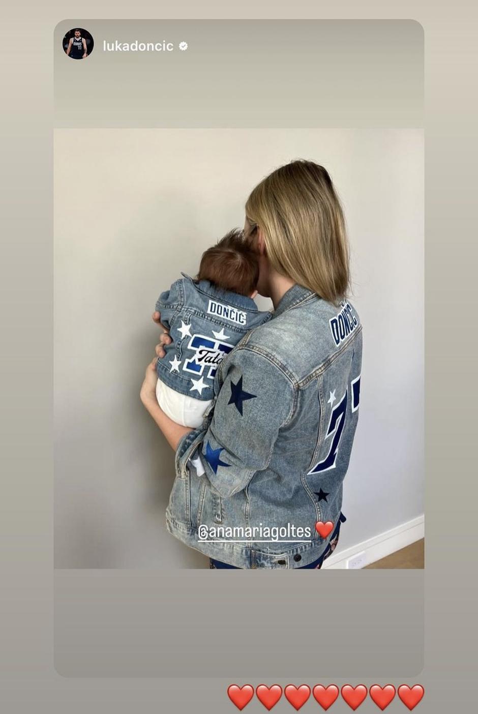 anamaria goltes, luka dončić | Avtor: Instagram
