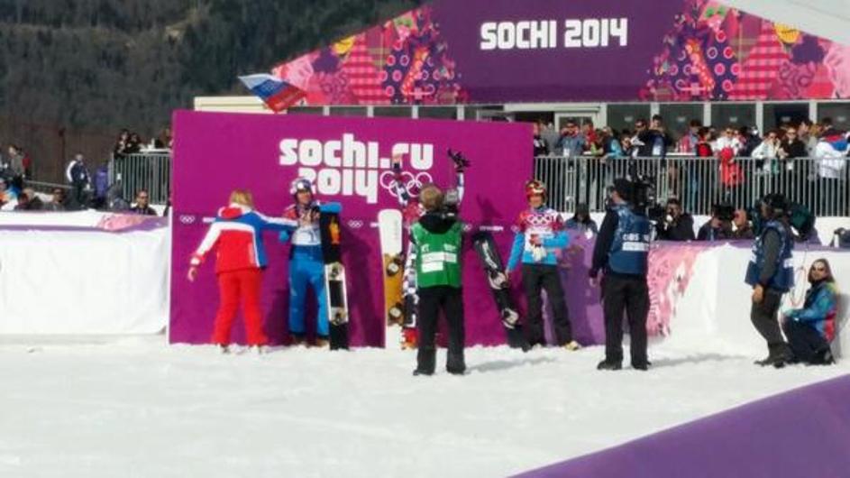 Žan Košir Vic Wild Benjamin Karl paralelni slalom podelitev 