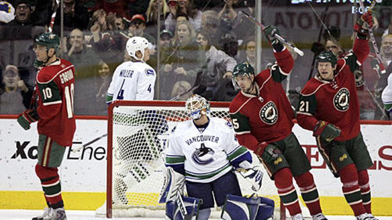 Minnesotin Marian Gaborik je v podaljšku zabil gol za zmago Vragov.