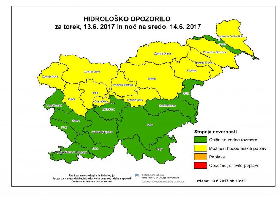 Opozorilo Arso  | Avtor: Arso 