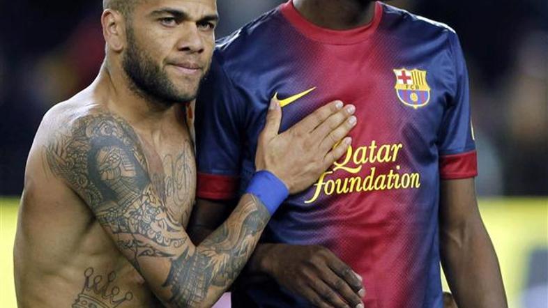 Abidal Alves Barcelona Mallorca Liga BBVA Španija liga prvenstvo