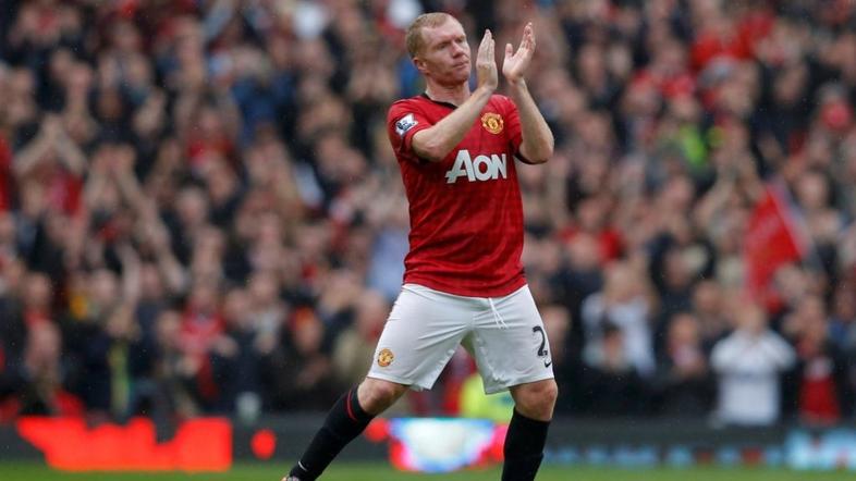 Scholes Manchester United Swansea City Premier League Anglija liga prvenstvo