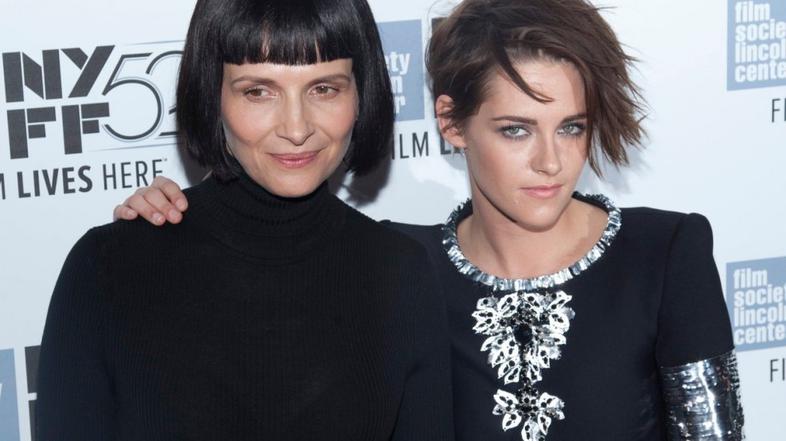 Juliette Binoche, Kristen Stewart