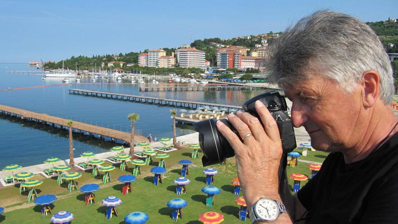 Največjo in močno preurejeno slovensko plažo bodo promovirale fotografije Ubalda