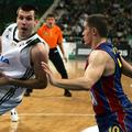 Jaka Lakovič tokrat 16 točk za novo zmago Barcelone.