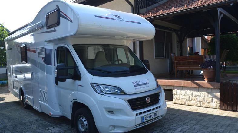 Potovanje z Rimorjevim avtodomom