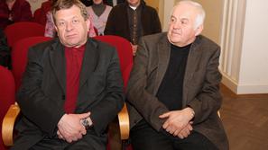 Senekovič (levo) razgrnitev prostorskega načrta napoveduje za konec leta. (Foto: