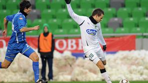 Olimpija se je v torek na stožiškem stadionu pomerila s sarajevskim Željezničarj