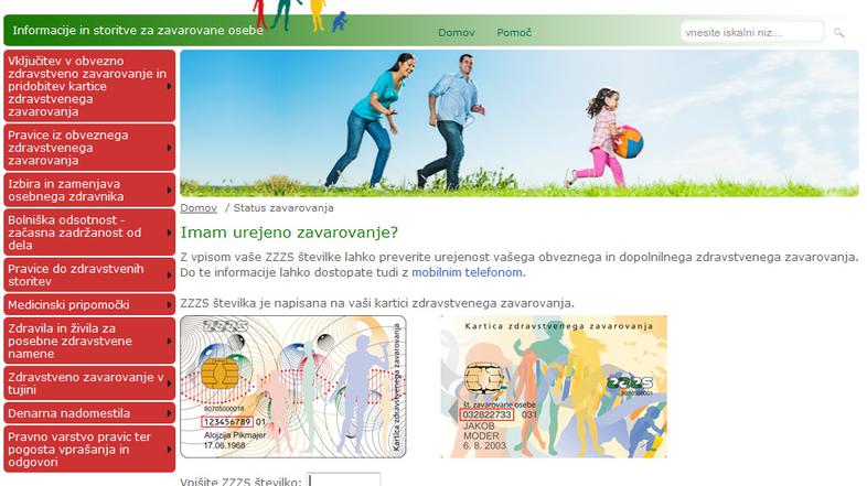 Nova aplikacija ZZZS