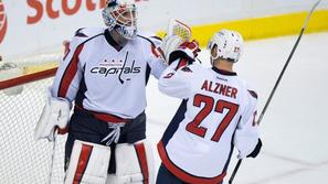 Braden Holtby in Karl Alzner, Washington Capitals