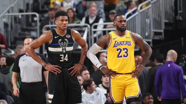 Giannis Antetokounmpo LeBron James