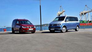 Volkswagen transporter in caddy