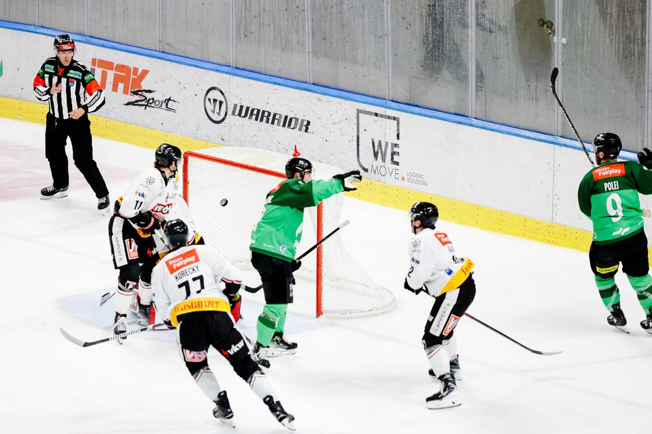 hokej, liga ICEHL, Olimpija Ljubljana - Pioneers Vorarlberg | Avtor: Saša Despot