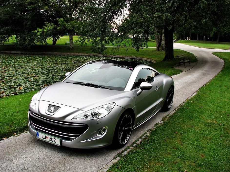 Peugeot RCZ asphalt