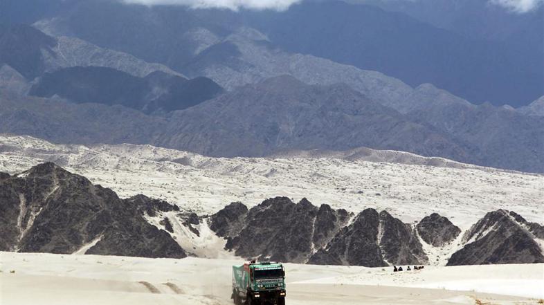 Adua tovornjak peta etapa Dakar Chilecito Fiambala Argentina