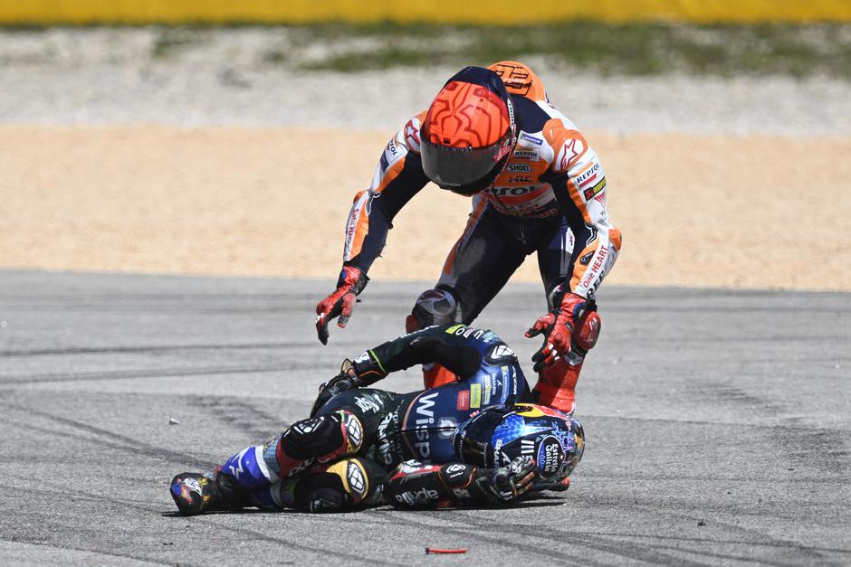 Marc Marquez, trk z Miguelom Oliveiro | Avtor: Profimedia