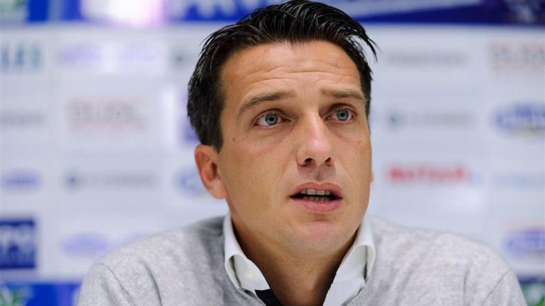 Novinarska konferenca Olimpije Ljubljane pred derbijem z Mariborom