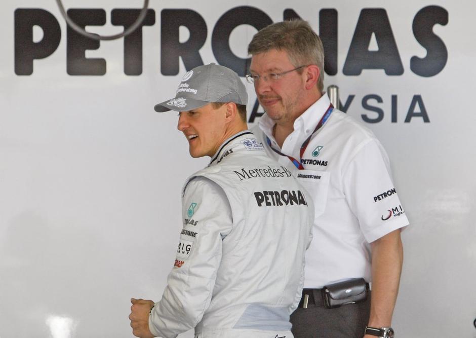 schumacher brawn | Avtor: EPA