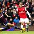 Nacho Monreal Shotton Arsenal Stoke City Premier League Anglija liga prvenstvo