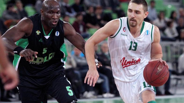 Union Olimpija ASVEL Evropski pokal Eurocup Gailius