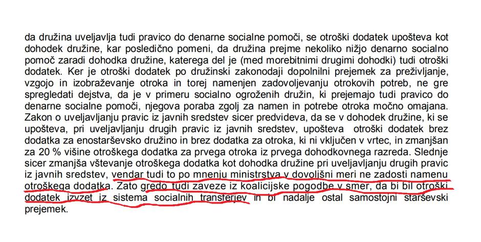 Odgovor ministrstva na poslansko pobudo | Avtor: 