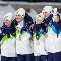 Slovenska mešana ekipa; olimpijska zlata medalja