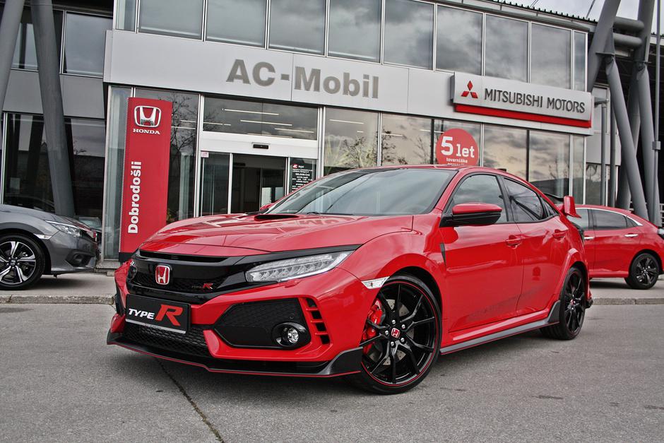 Honda civic type R | Avtor: Miha Pečoler/SAA