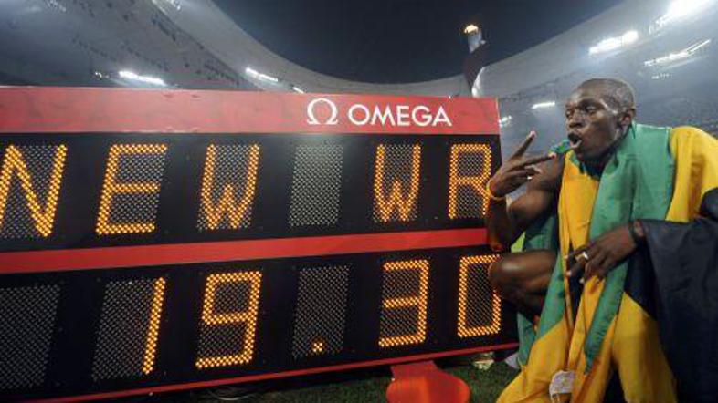 Jamajški atlet Usain Bolt je postavljal nove mejnike v šprintu.
