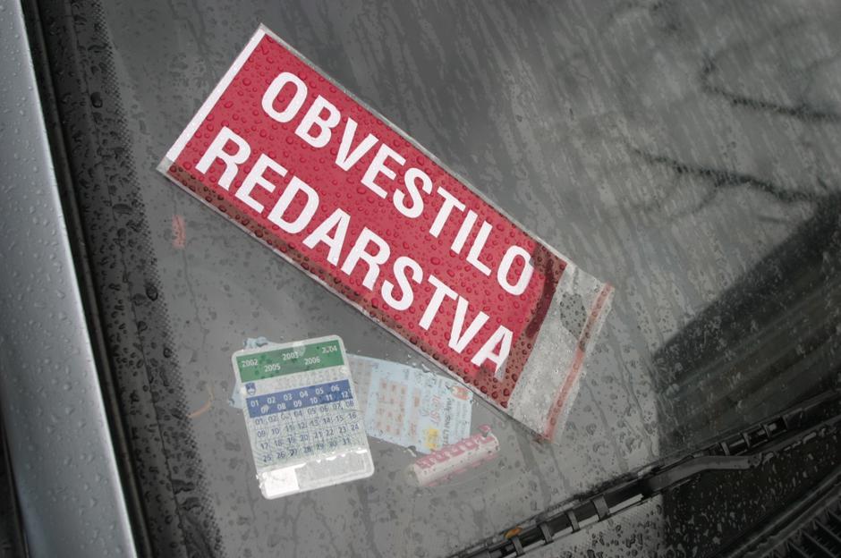 Obvestilo o prekršku | Avtor: Boštjan Tacol