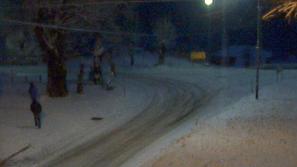 Sneg na cestah (Čepovan - Lokve)