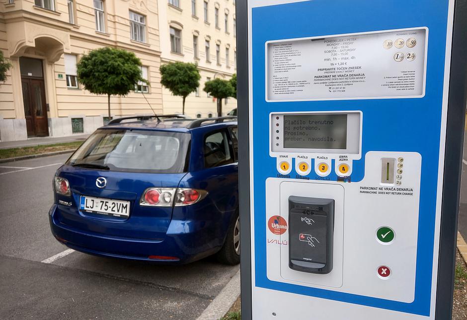 parkiranje v ljubljani, parkirišče, parkirnina | Avtor: Matija_Janežič