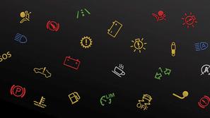 opozorilne lučke, avtomobil