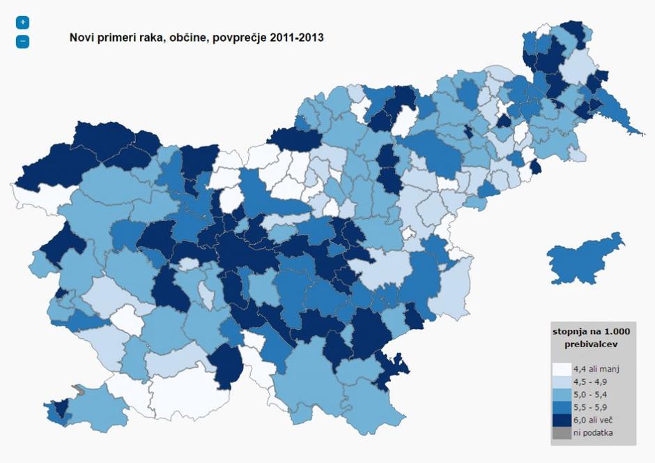 novi primeri raka | Avtor: NIJZ