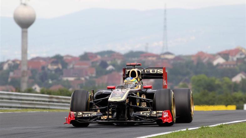 bruno senna vm madžarske 2011 renault