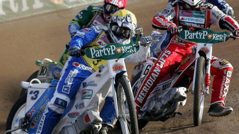 Danec Nicky Pedersen (v ospredju) si je že privozil naslov svetovnega prvaka.