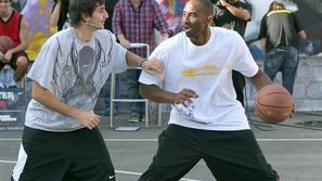 Ricky Rubio in Kobe Bryant