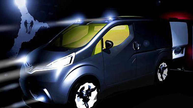 Med vožnjo je prtljažnik pričvrščen v tovornem prostoru.