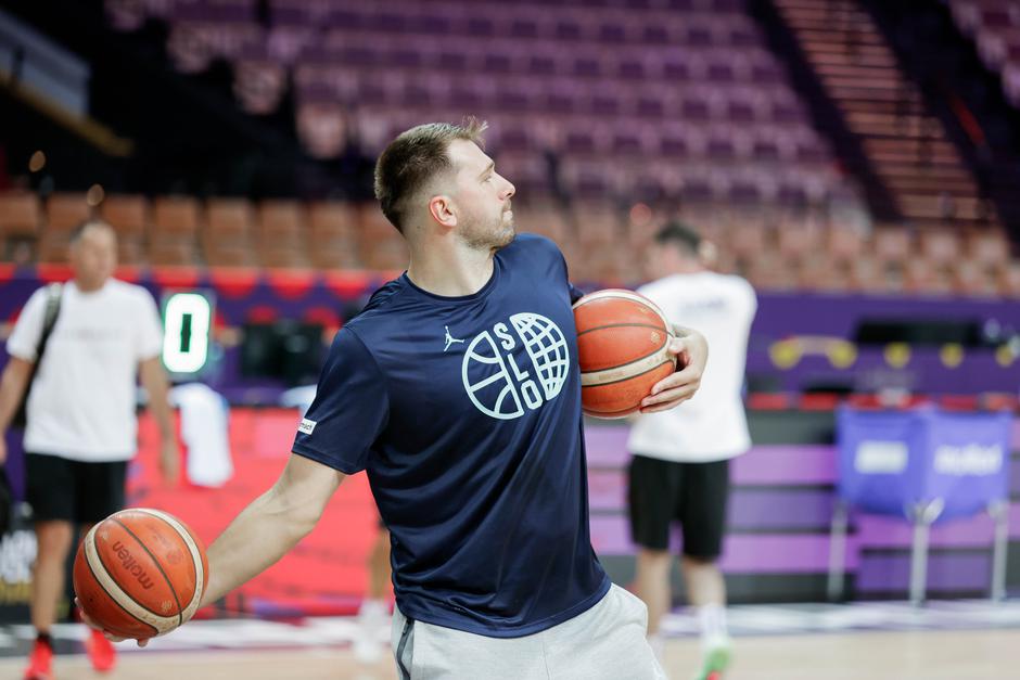 trening košarkarske reprezentance slovenije, luka dončić | Avtor: Saša Despot
