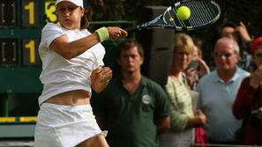 Katarina Srebotnik bo na sveti travi v prvem kolu poskušala premagati Julio Görg