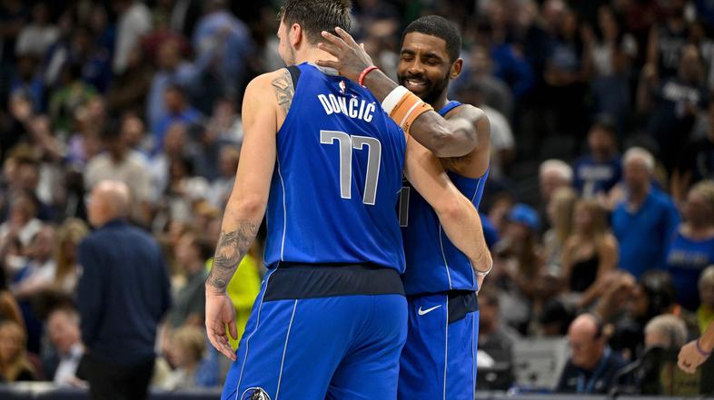 Luka Dončić in Kyrie Irving