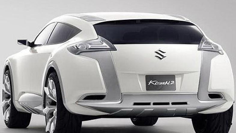 Suzuki kizashi 2 bo na ogled postavljen na avtomobilskem sejmu v Tokiu.