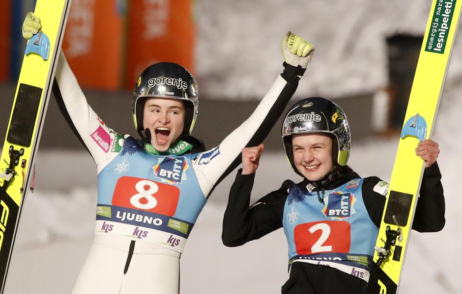 Nika Križnar Ema Klinec | Avtor: Epa