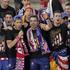 Lopez Atletico Madrid Evropska liga pokal trofeja naslov proslava