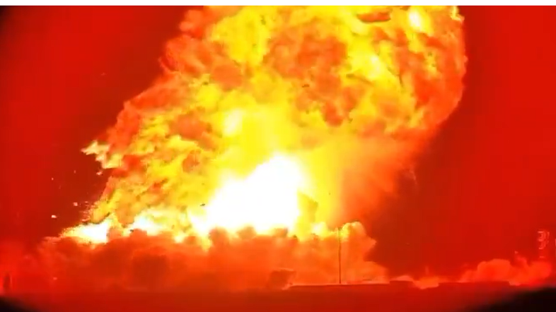 Eksplozija rakete Starship