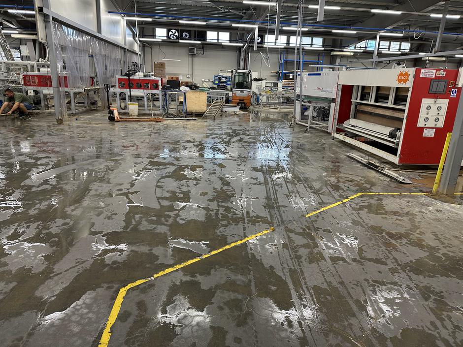 poplave v podjetju Bisol | Avtor: BISOL Group