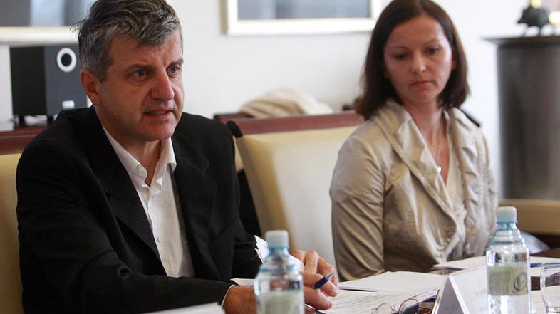 Jakob Bednarik (levo) želi v projekt vključiti tudi upokojence in rekreativce. (