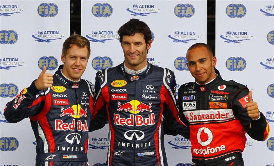 kvalifikacije nürburgring 2011 webber hamilton