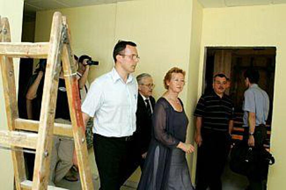 Ministrica na svojem ''rednem'' obhodu